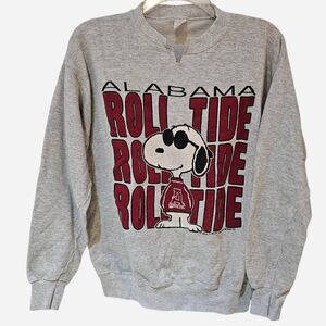 vintage Snoopy Joe Cool University of Alabama Roll Tide sweatshirt